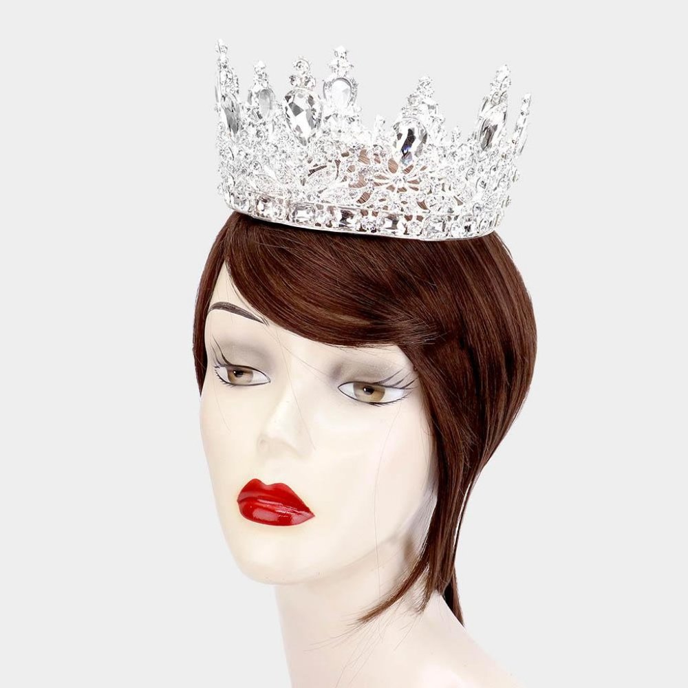 Crystal Teardrop Crown